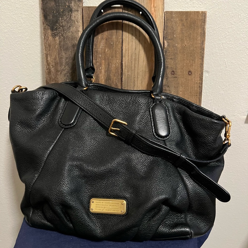 Beautiful black leather Marc By Marc Jacobs bag